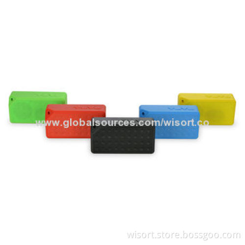 2014 New Cube Mini Bluetooth Speakers with Micro SD Card, MP3 Player and Mic Functions